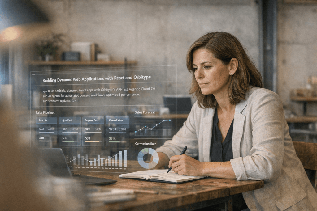 Building Dynamic Web Applications with React and Orbitype