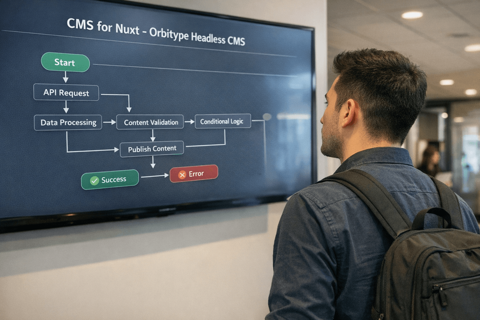 CMS for Nuxt - Orbitype Headless CMS