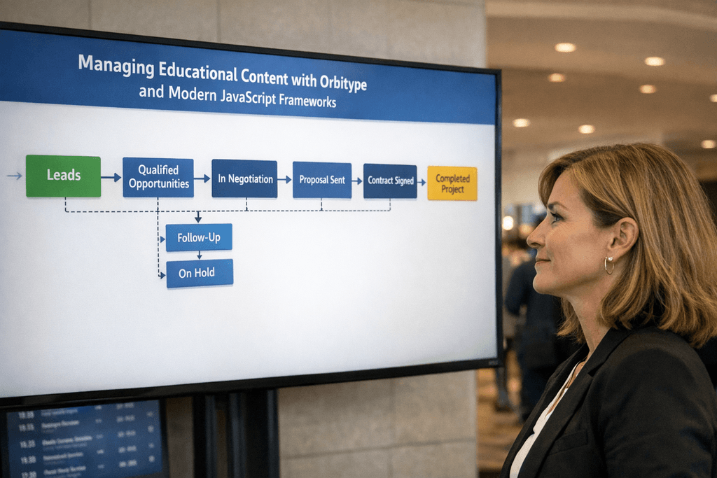 Managing Educational Content with Orbitype and Modern JavaScript Frameworks