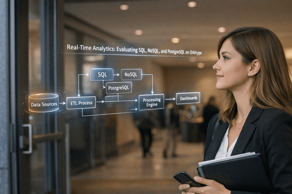 Real-Time Analytics: Evaluating SQL, NoSQL, and PostgreSQL on Orbitype