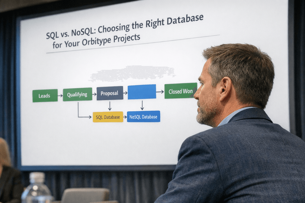 SQL vs. NoSQL: Choosing the Right Database for Your Orbitype Projects