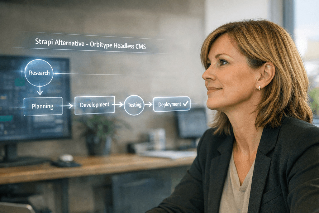 Strapi Alternative - Orbitype Headless CMS