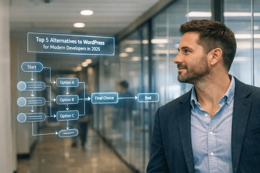 Top 5 Alternatives to WordPress for Modern Developers in 2025