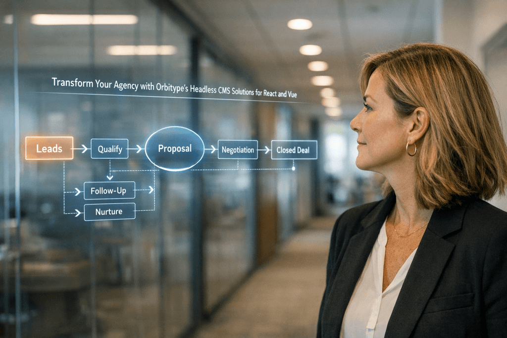 Transform Your Agency with Orbitype’s Headless CMS Solutions for React and Vue