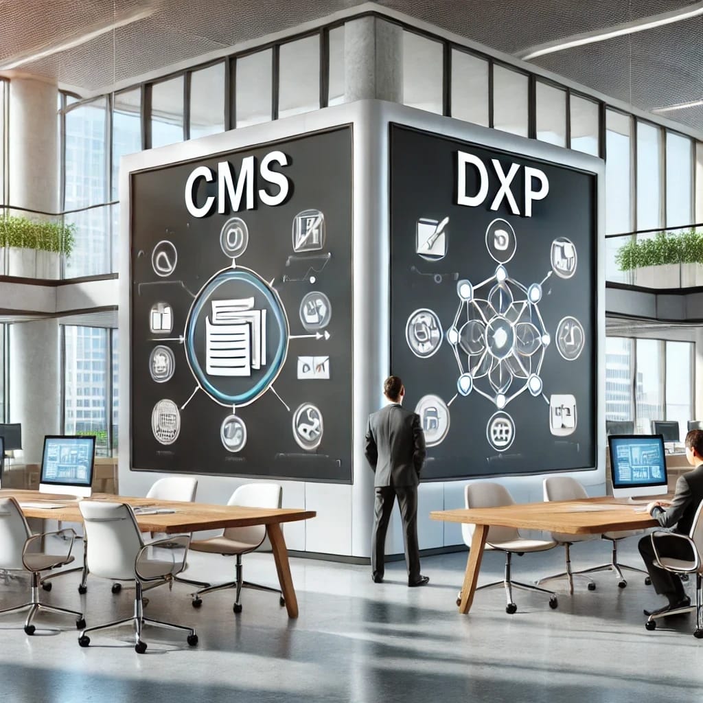 CMS vs. DXP: Understanding the Difference for Modern Businesses